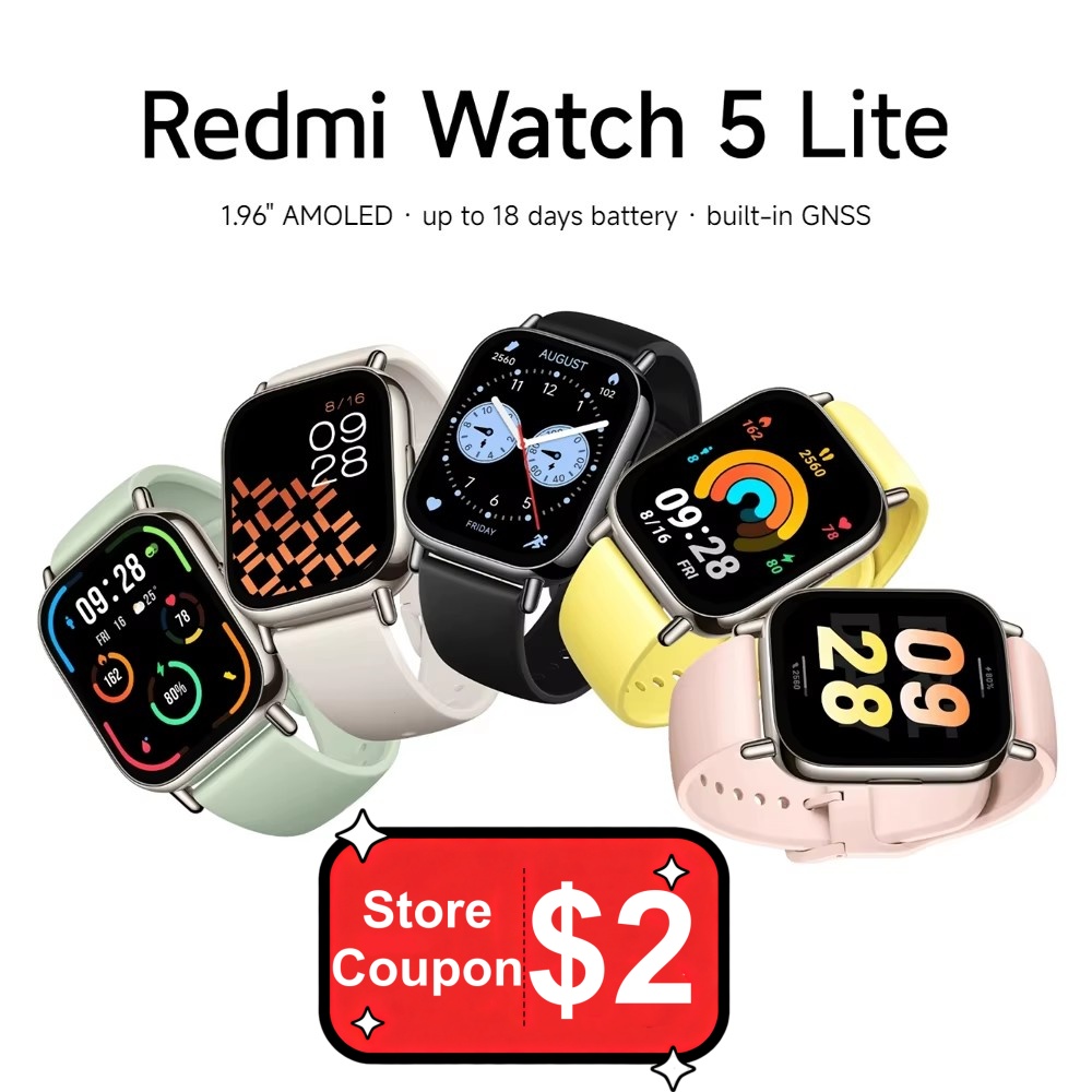 Gps Running Watch - Xiaomi Redmi Watch 5 Lite Global