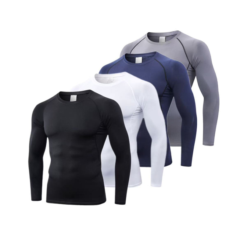 Running Gear Winter - Compression Tops Gym T Shirt Men