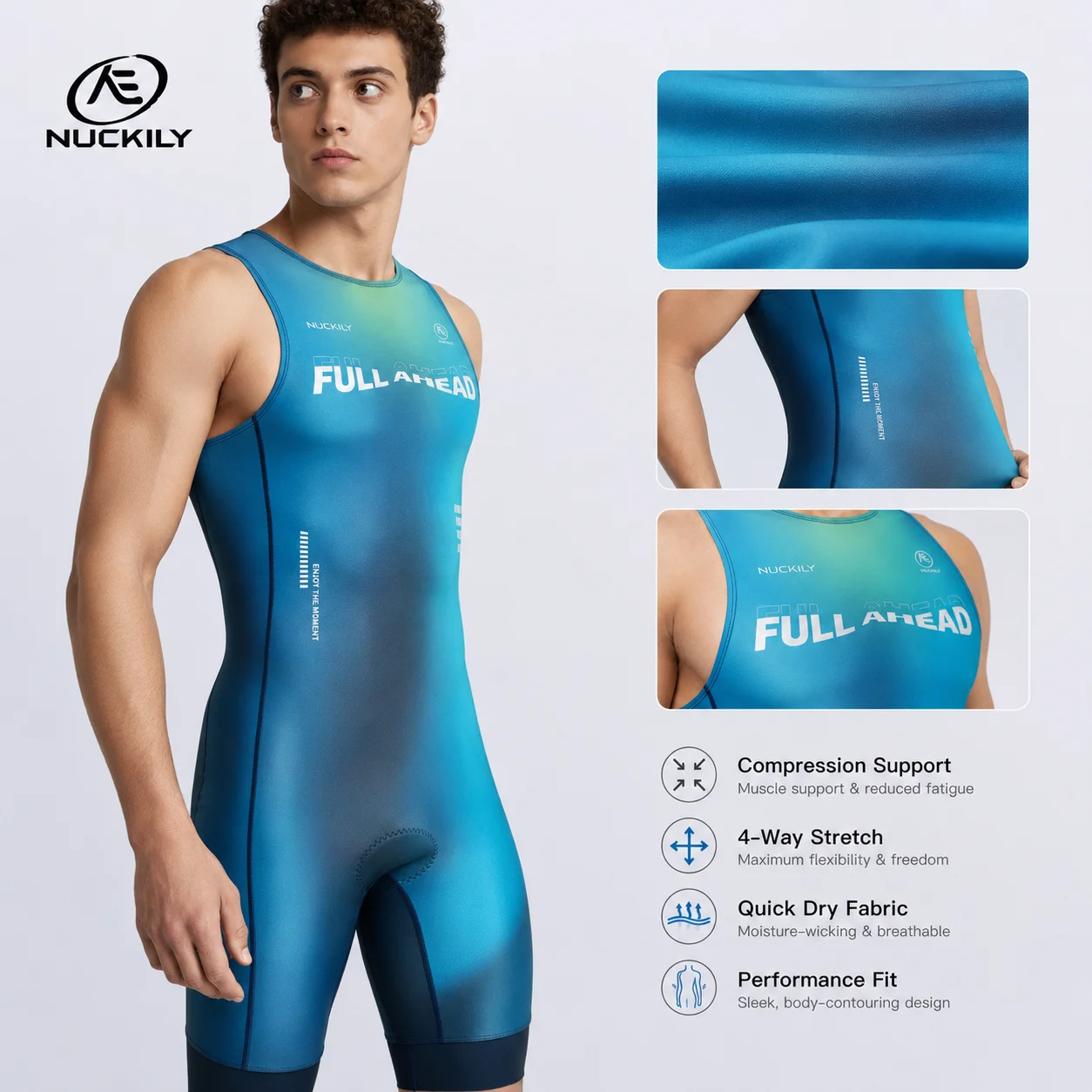 NUCKILY Triathlon Suit Sleevel - đánh giá và giá Running Gear Long Sleeve
