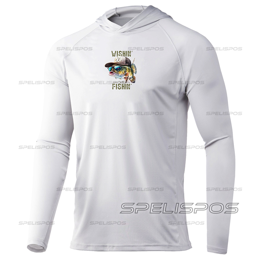 Fishing Hood White Long Sleeve - đánh giá và giá Running Gear Long Sleeve