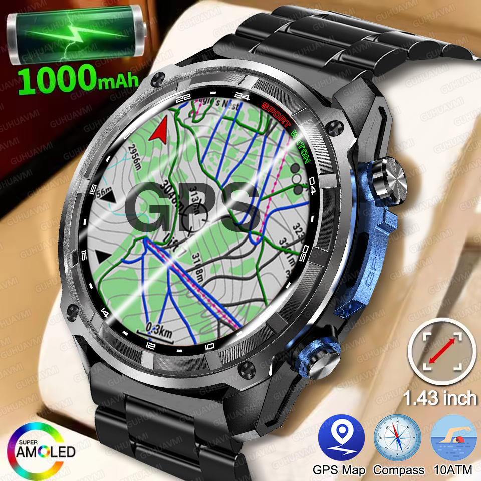 T-Rex3 Pro GPS Offline Map 100 - đánh giá và giá Gps Running Watch