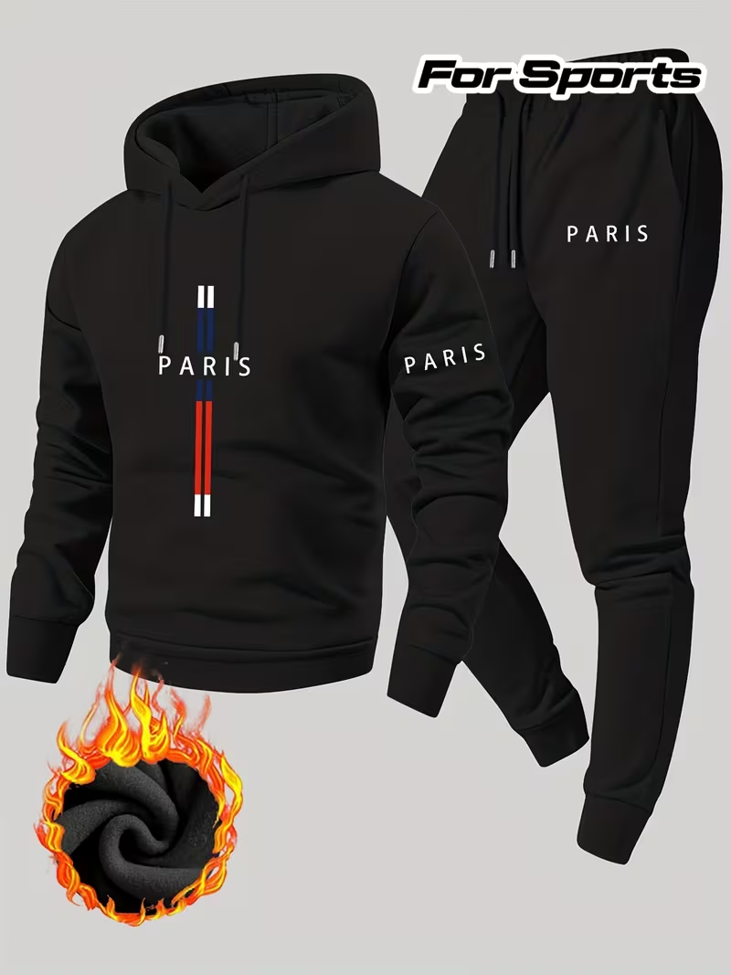 Men's Urban Casual Two-Piece S - đánh giá và giá Running Gear Winter