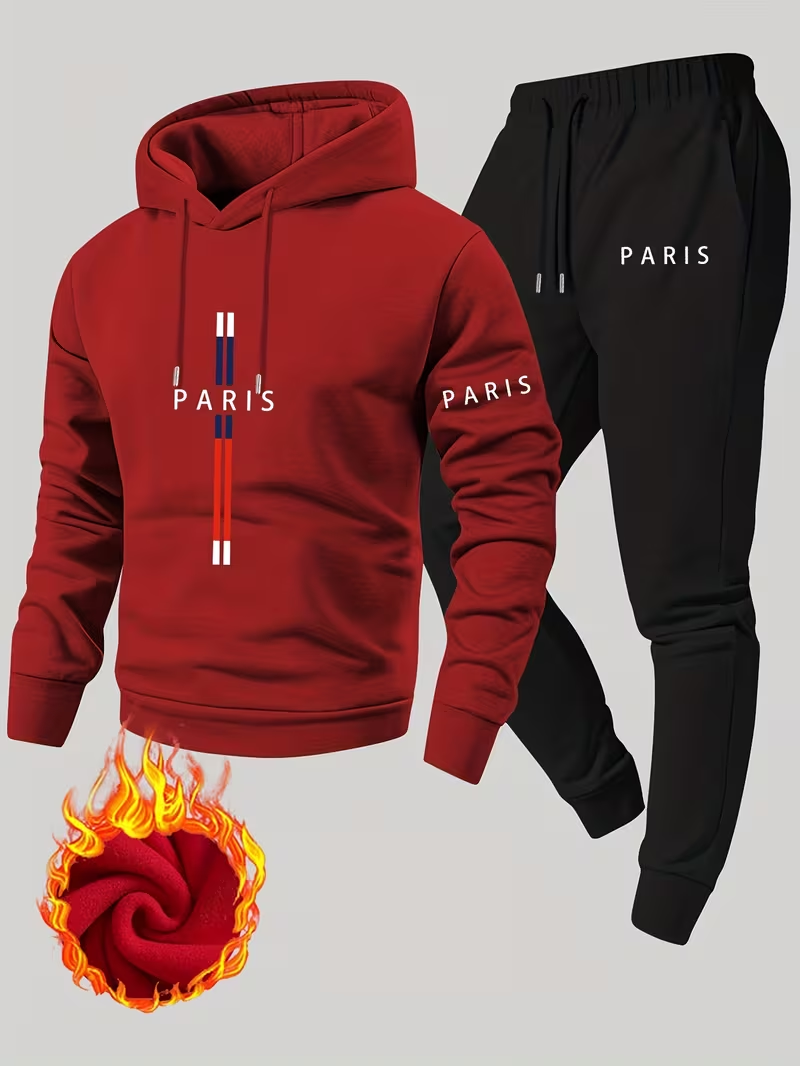 Men's Urban Casual Two-Piece S - đánh giá và giá Running Gear Winter