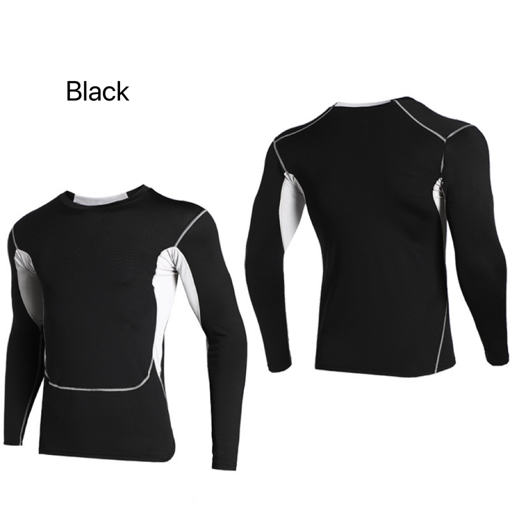 Men's Thermal Compression Tops - đánh giá và giá Running Gear Long Sleeve
