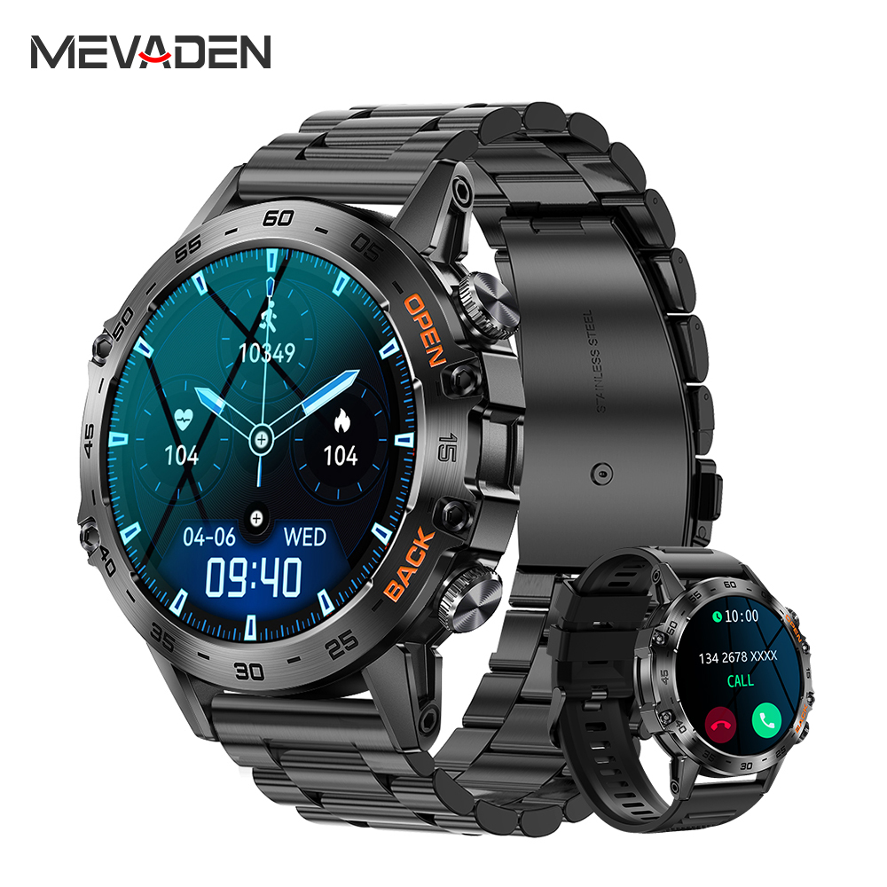 MEVADEN Steel 1.39 inch Men Lu - đánh giá và giá Gps Running Watch