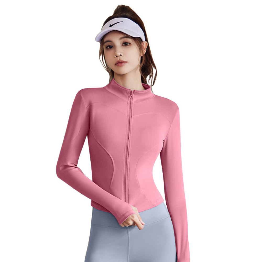 Quick Dry Athletic Yoga Jacket - đánh giá và giá Running Gear Long Sleeve