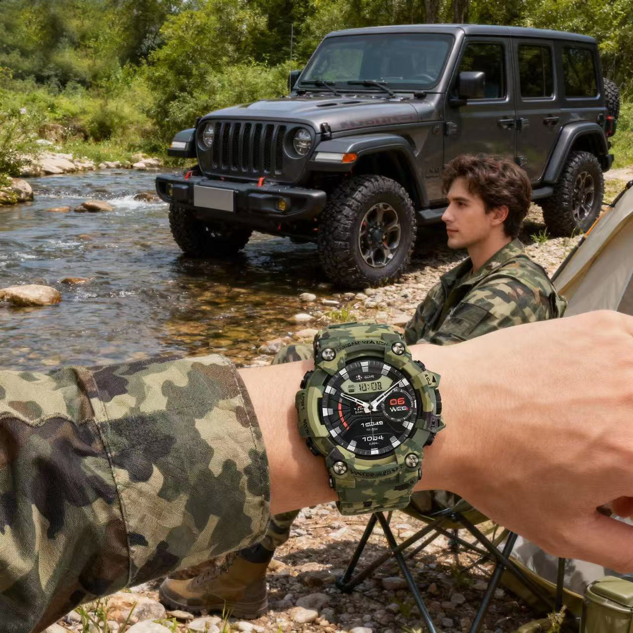 Men's Outdoor Sports Smartwatc - đánh giá và giá Gps Running Watch