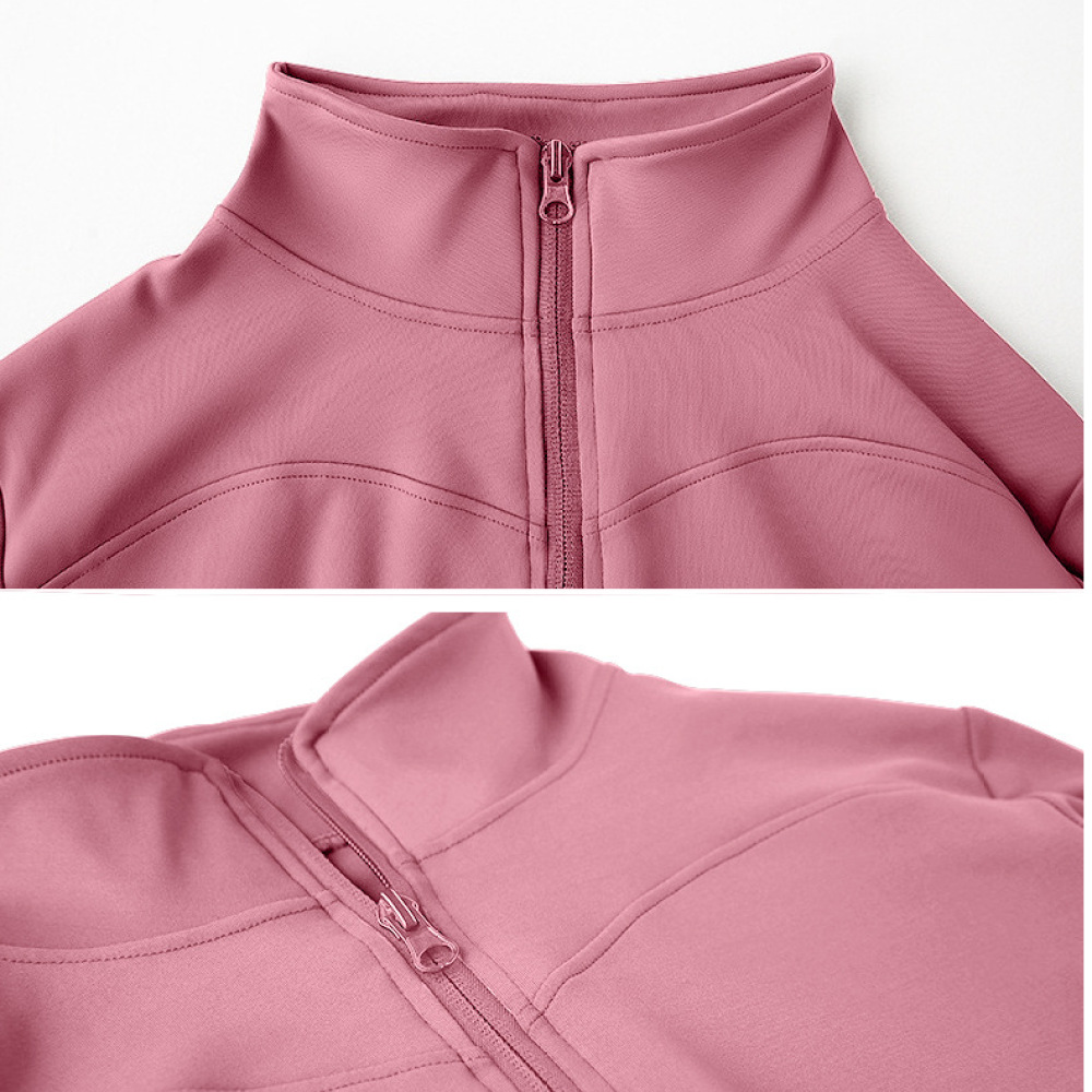 Quick Dry Athletic Yoga Jacket - đánh giá và giá Running Gear Gym