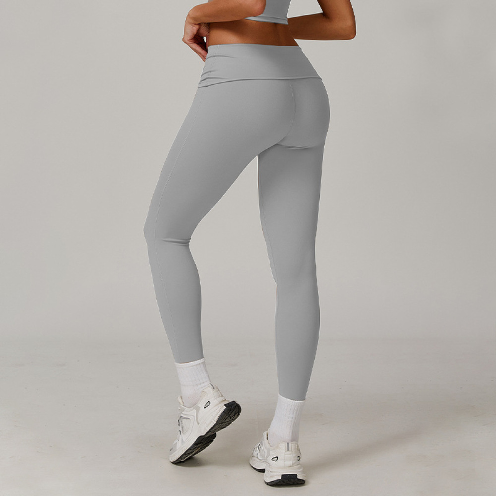 Athletic Yoga Pants Women Fold - đánh giá và giá Running Gear Gym